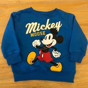 Baby Boy Mickey Crewneck Sweater